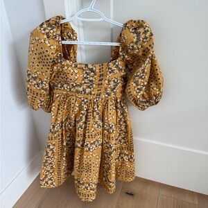 Abercrombie & Fitch Yellow Floral Dress